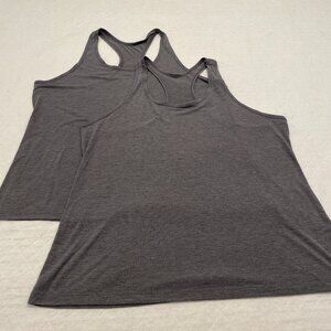 Set of 2 Women's Old Navy Active Racerback Tanks XL